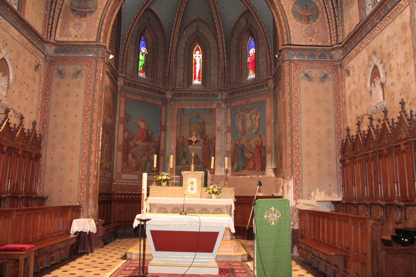 Visite : Le projet de restauration de l'église Saint François d'Assise_Beauregard