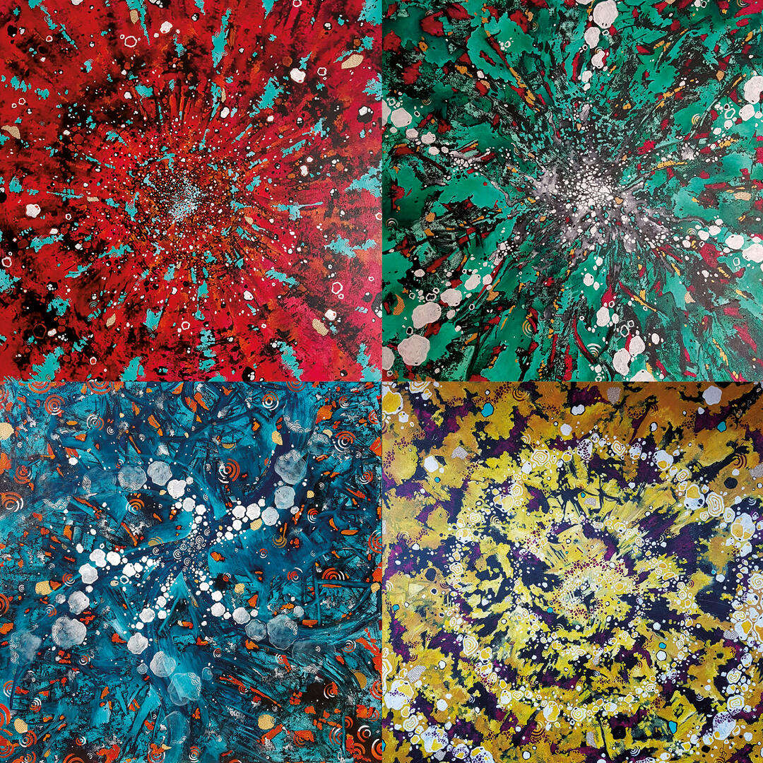 Exposition de peintures de Christine Lemaire_Caussade