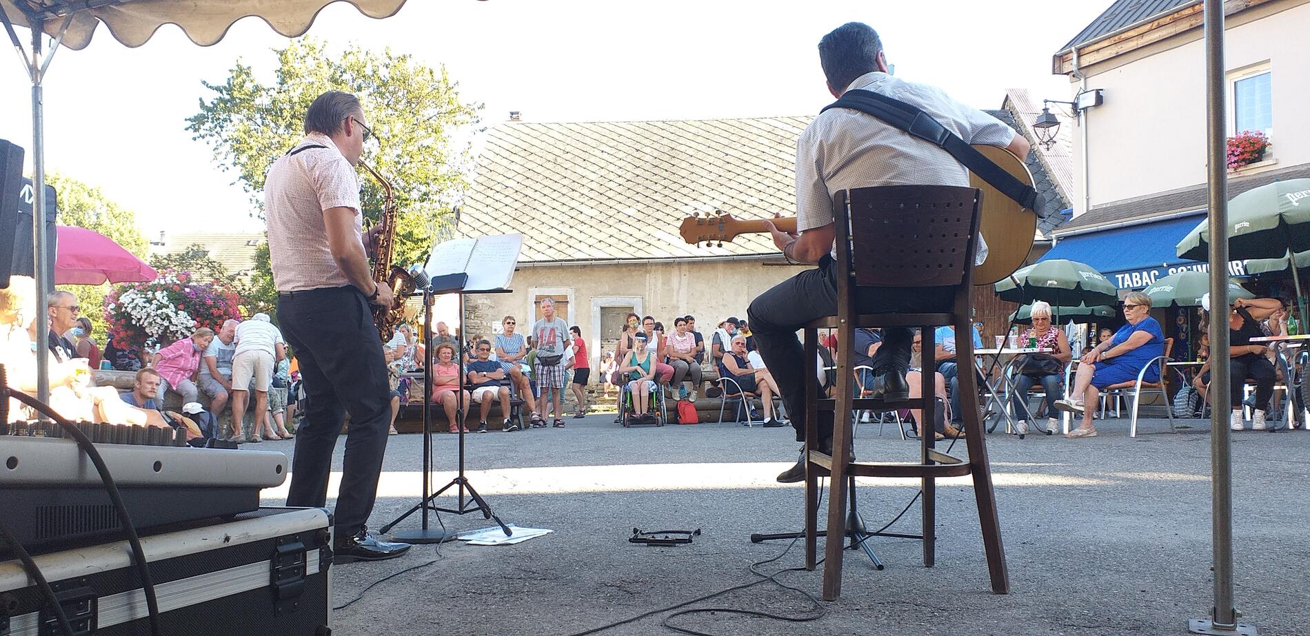 Musique au village Ancelle.