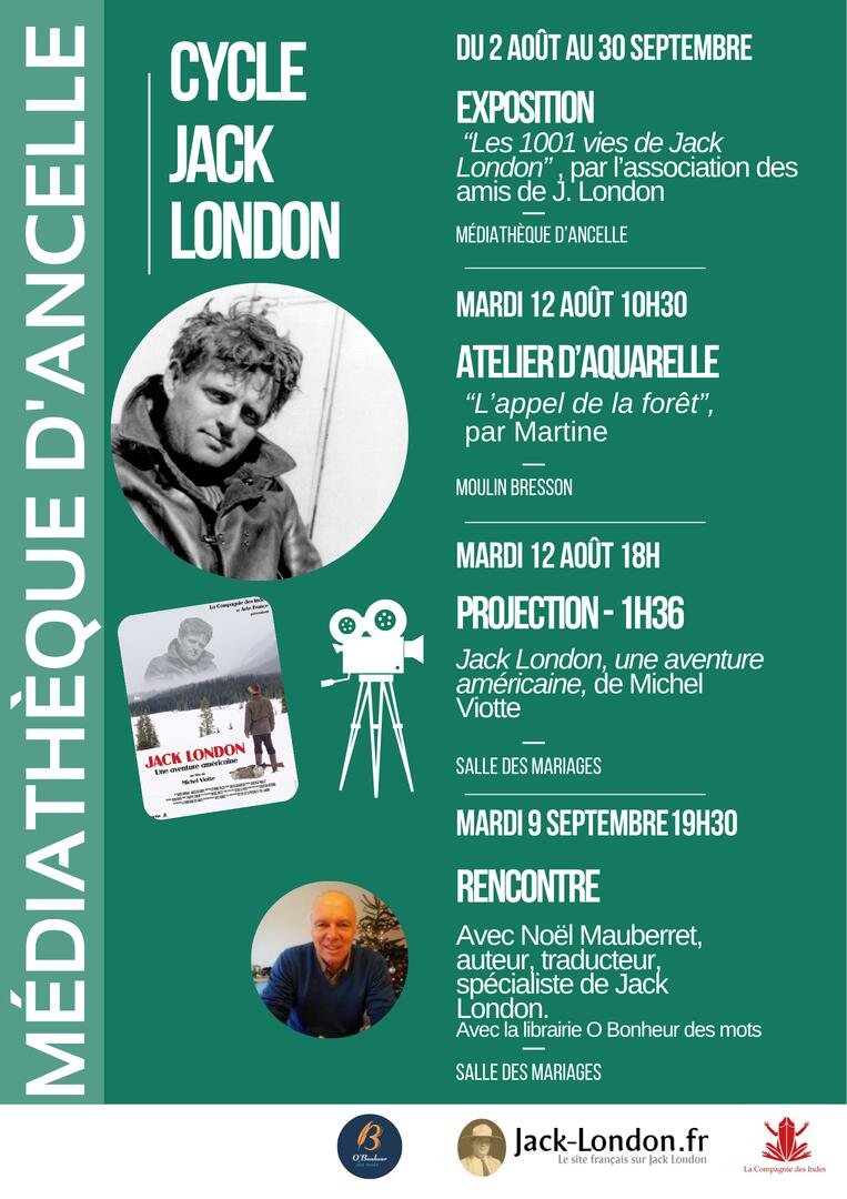 Exposition : Les 1001 vies de Jack London_Ancelle