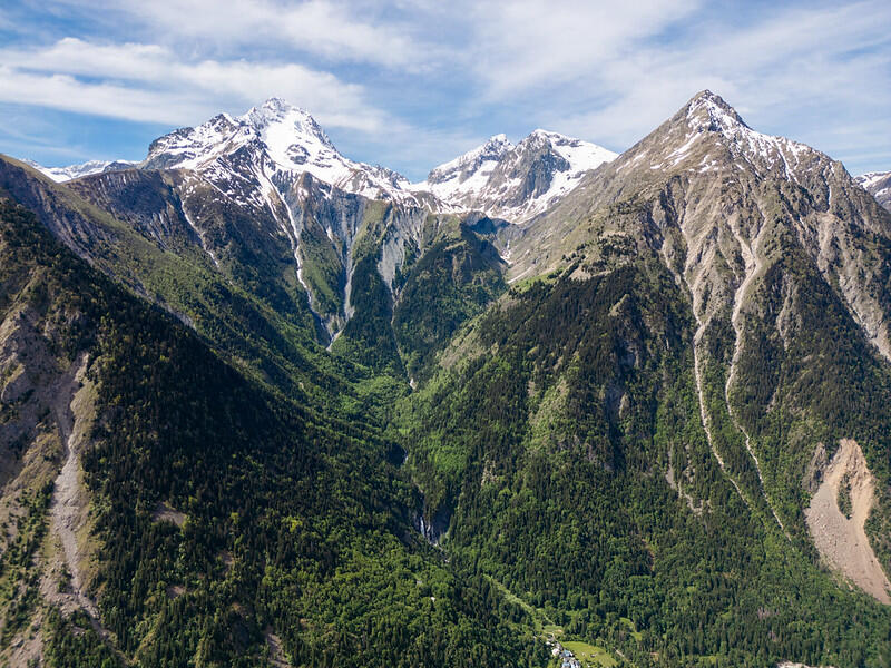 Panorama des Alpes