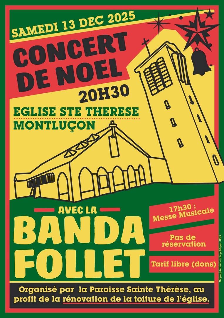 Concert de Noël avec la Banda Follet_Montluçon