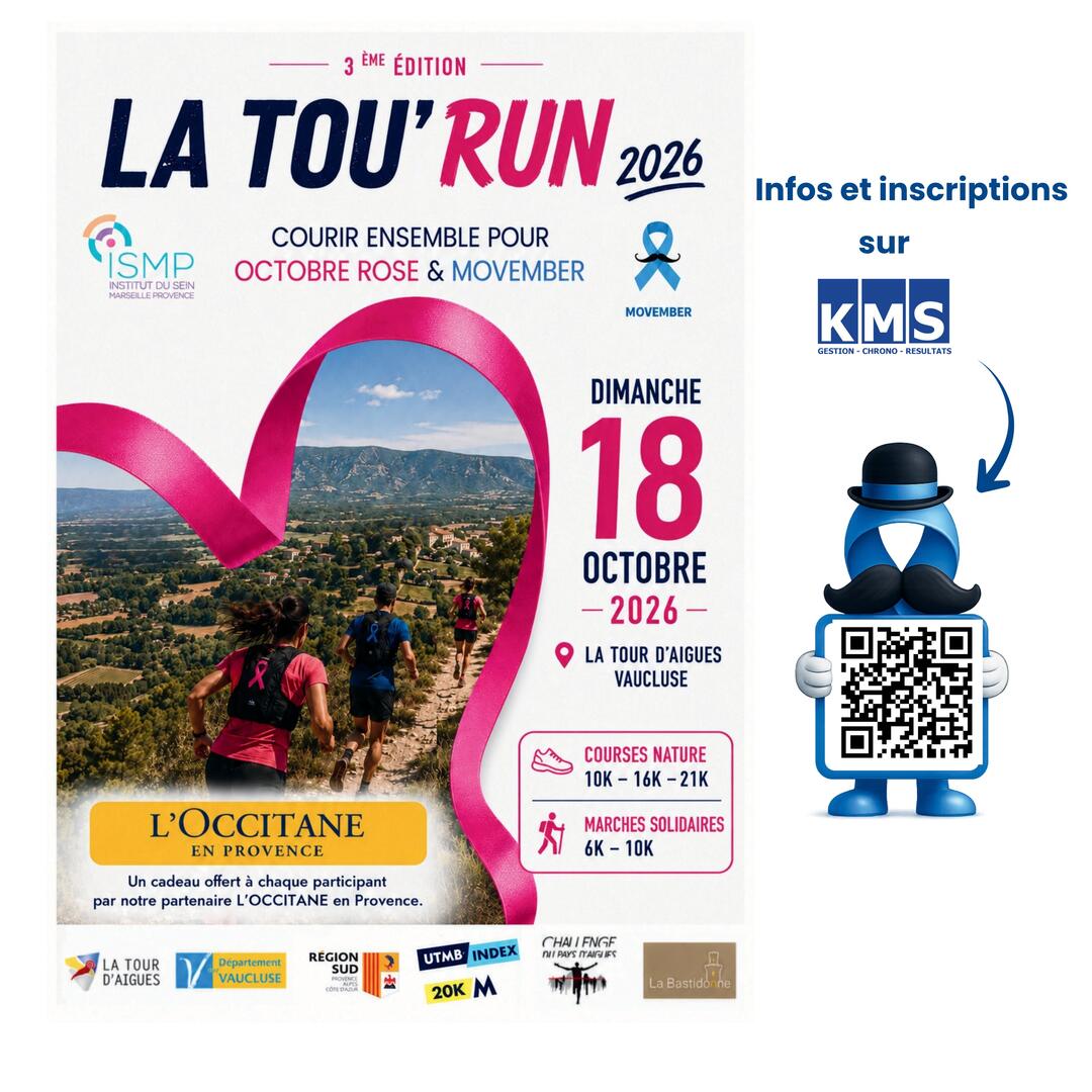 La Tou’Run revient pour sa 3ᵉ édition le dimanche 18 octobre 2026 à La Tour-d’Aigues !_La Tour-d'Aigues