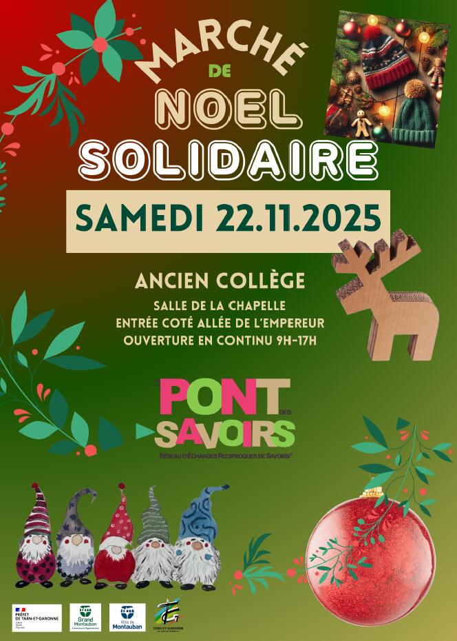 Marché de Noël Solidaire_Montauban