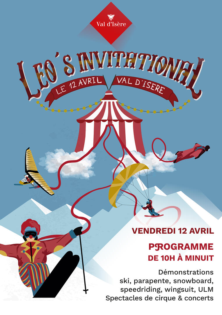 Léo's Invitational à Val d'Isère - Affiche 2024