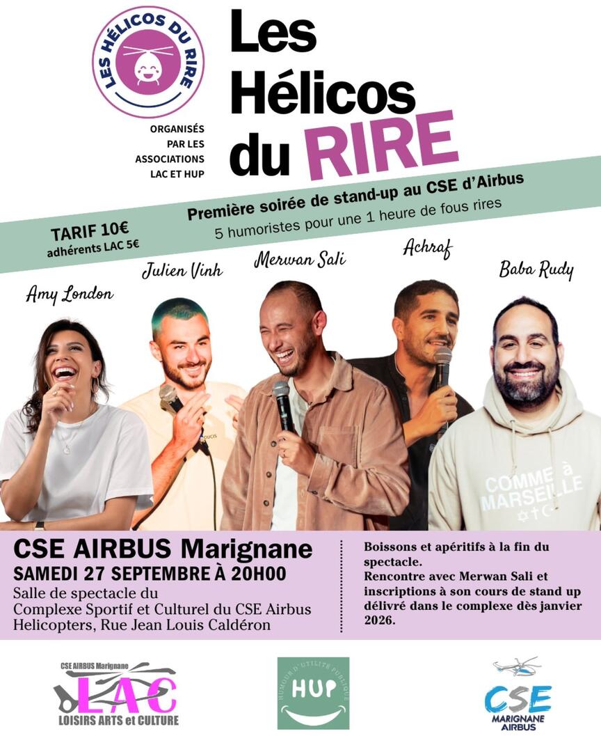 Humour : Les Hélicos du rire