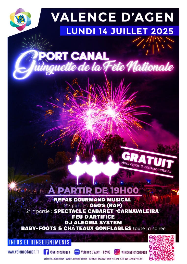 Guinguette de la fête Nationale_Valence-d'Agen