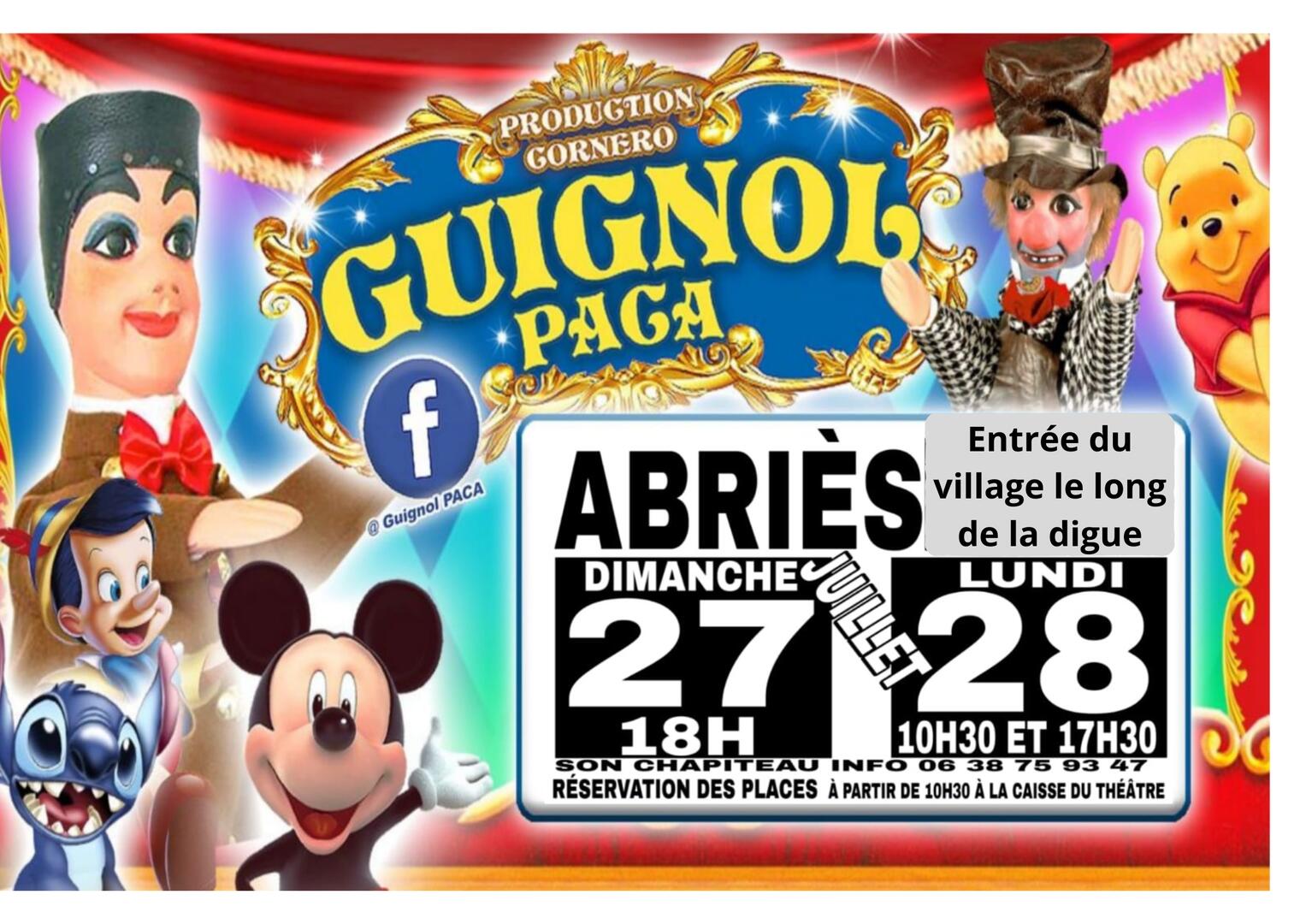 Spectacle de Guignol_Abriès-Ristolas