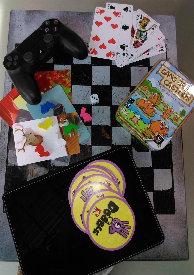 Samedi de jouer jeux de société