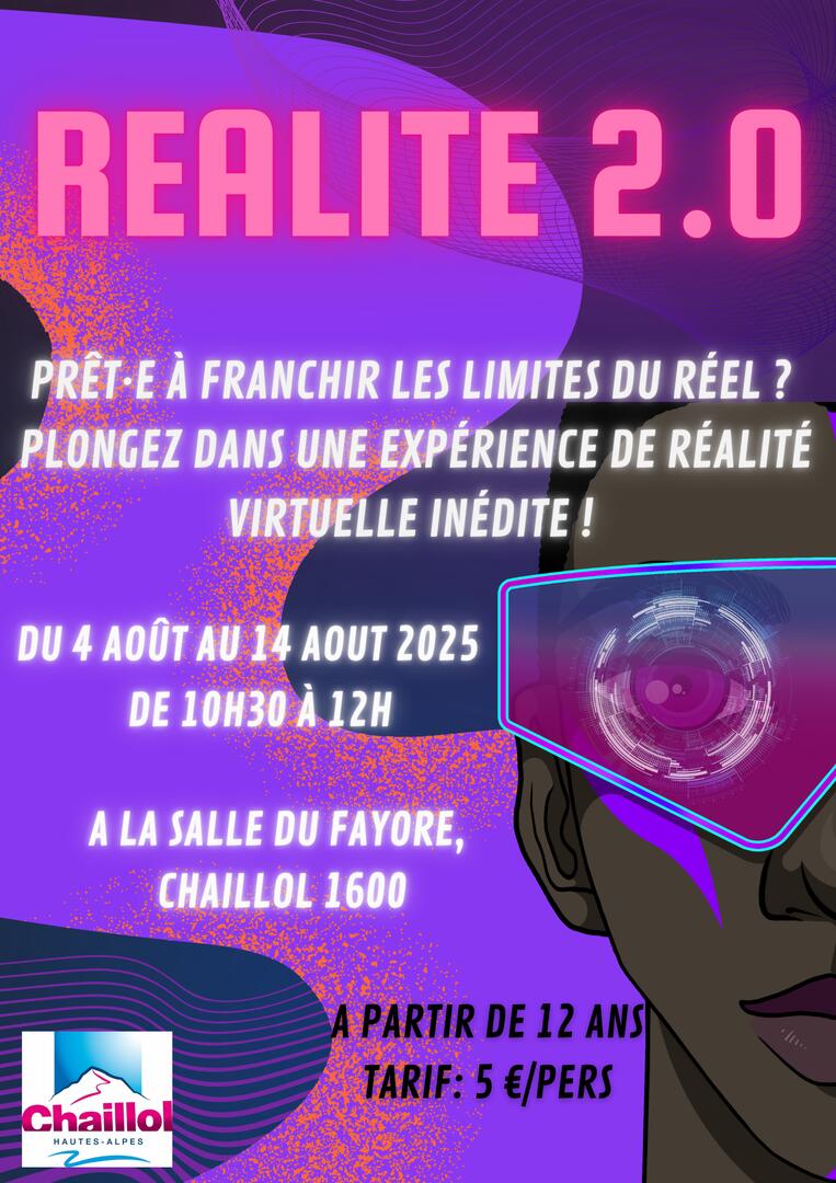 Réalité 2.0: Découverte de la réalité virtuelle_Saint-Michel-de-Chaillol