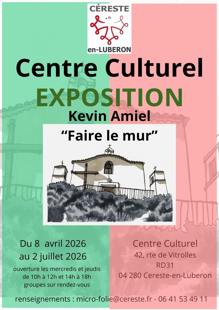 Micro-folie "Exposition Kevin Amiel"_Céreste