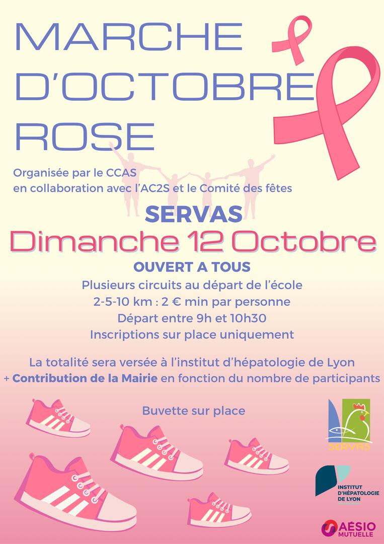 Affiche Marche Octobre Rose_Servas