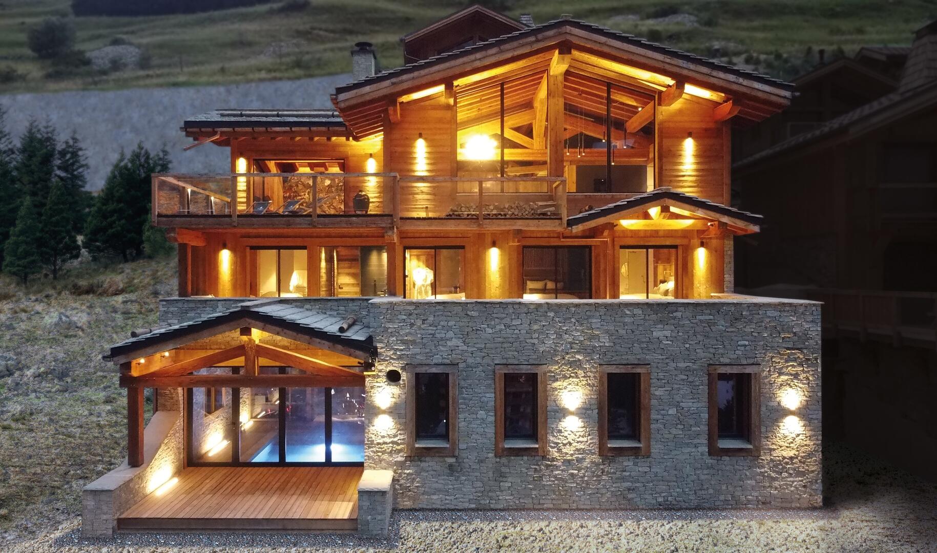 CHALET LE LIEVRE BLANC 14 personnes
