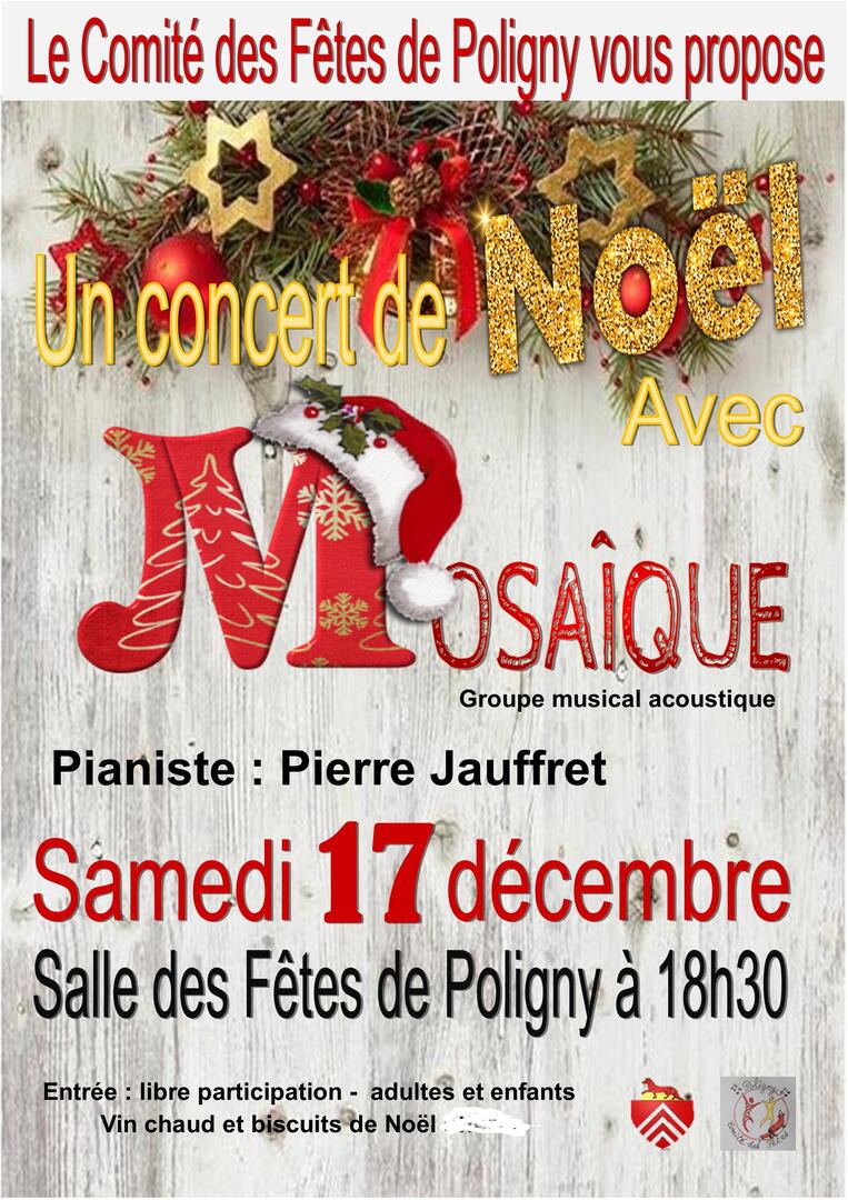Concert de Noël à Poligny