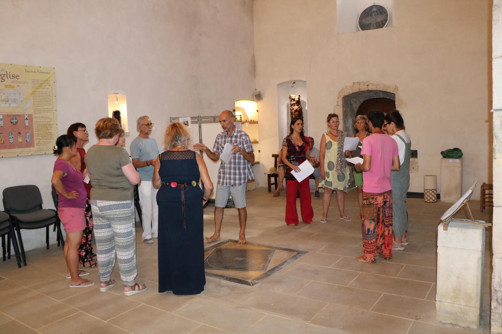 Stage de perfectionnement au chant grégorien_Simiane-la-Rotonde