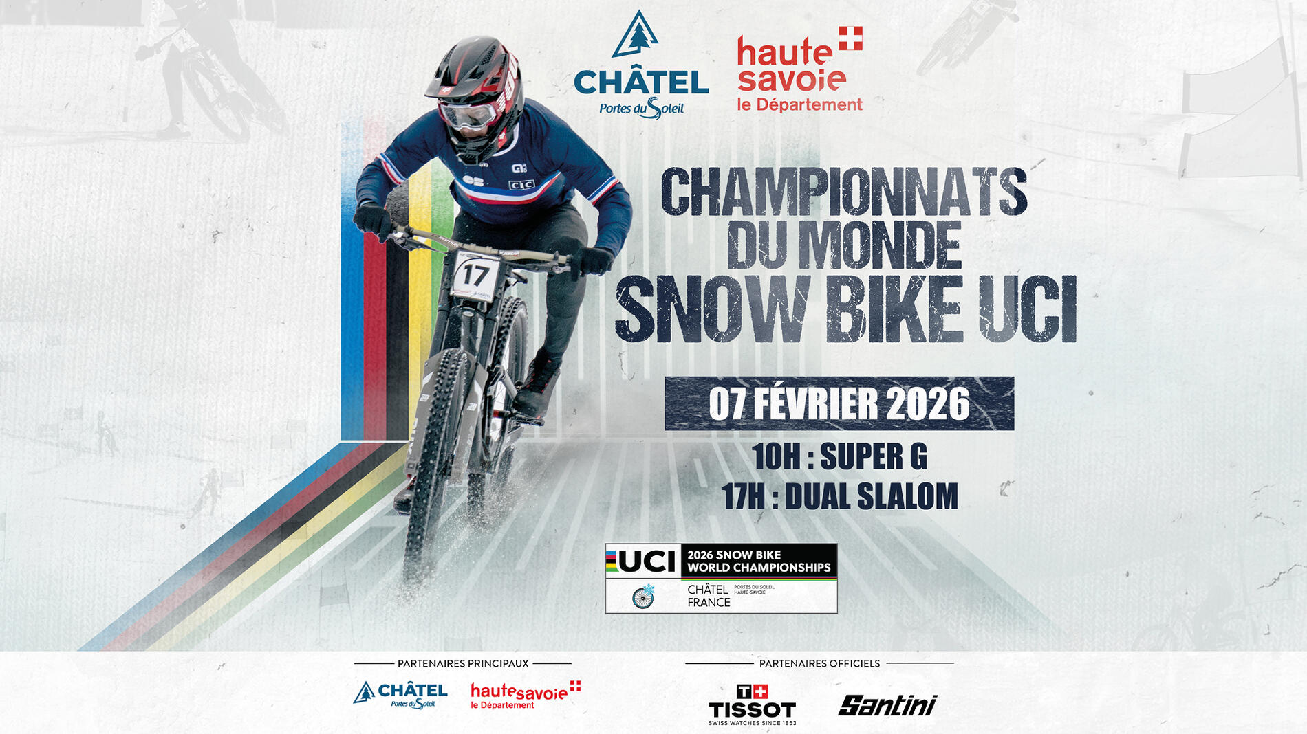 Championnats du Monde Snow Bike UCI_Châtel