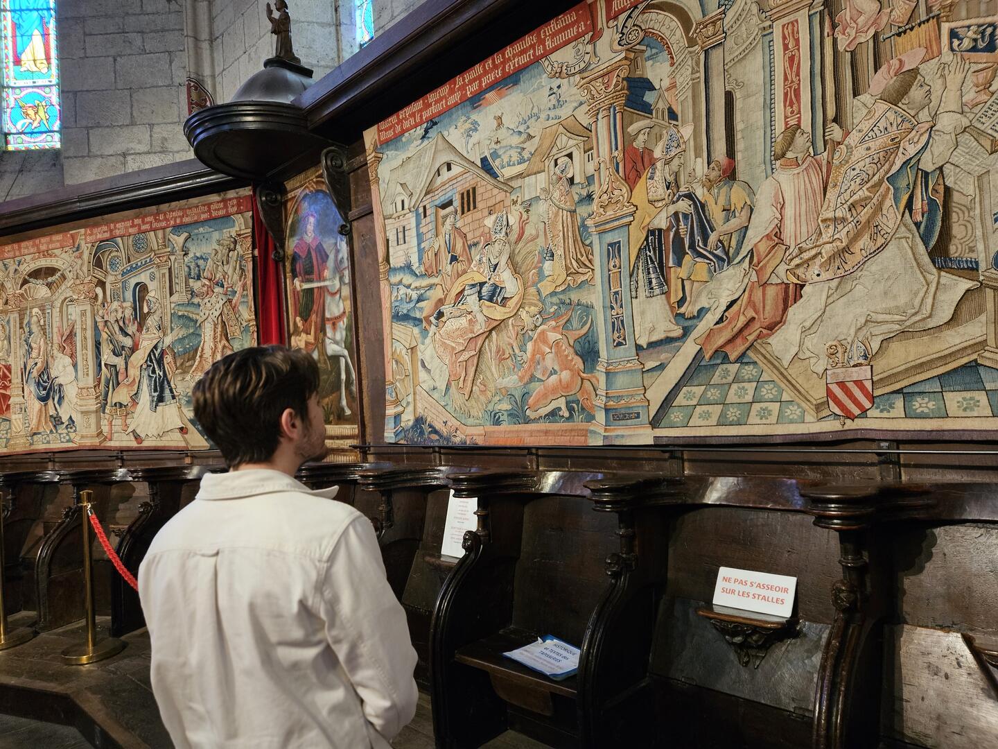 Journée du patrimoine - Conférence-découverte par Emmanuel Moureau : Des Flandres au Quercy.... autour des tapisseries et tableaux de la collégiale (nouveaux éléments)_Montpezat-de-Quercy