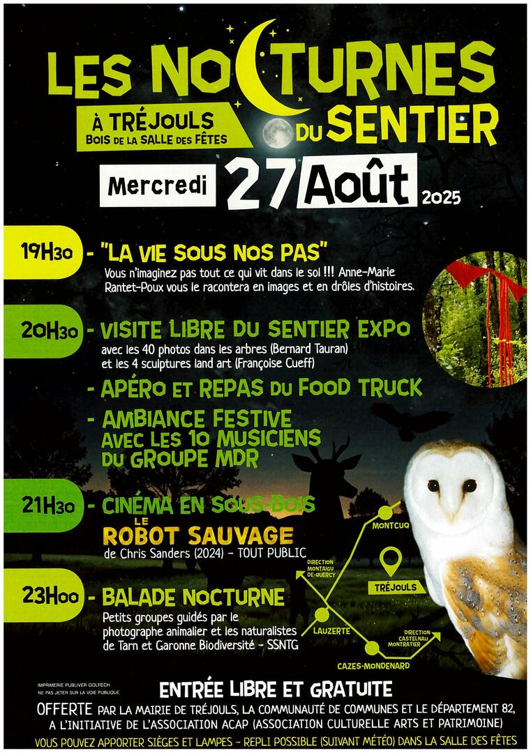 Les Nocturnes du Sentier Expo_Tréjouls