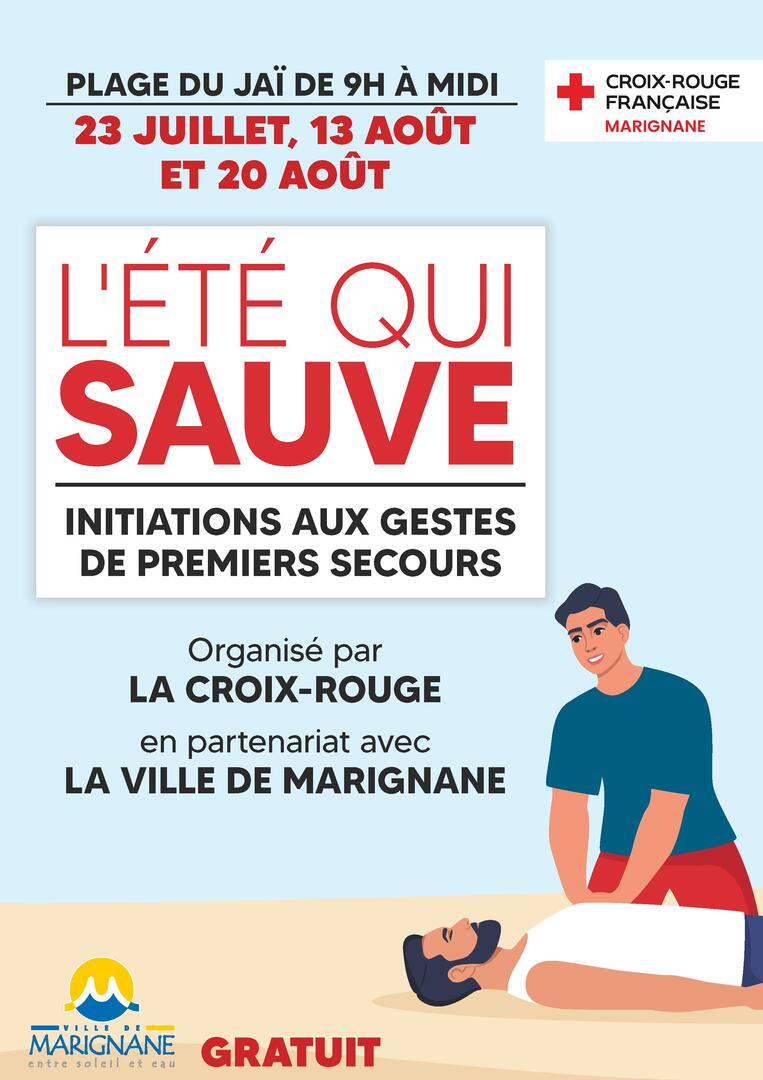 L'été qui sauve ! Initiations aux gestes de premiers secours