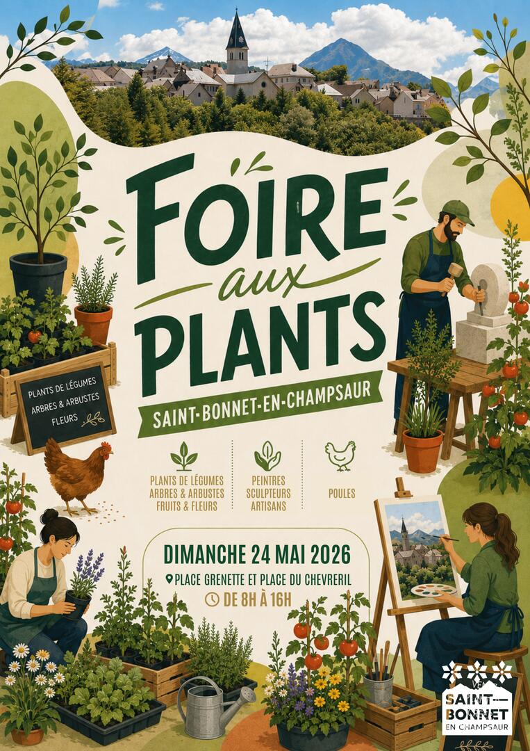 Foire aux plants St Bonnet