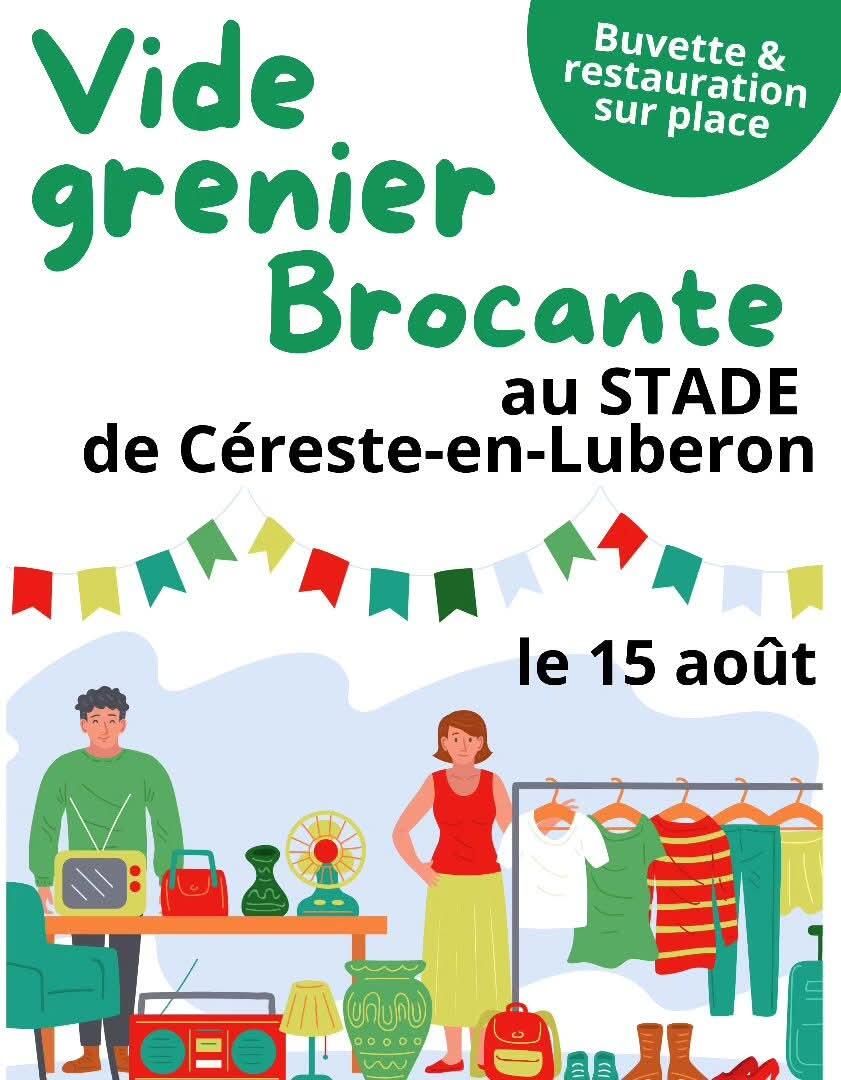 Grande brocante et Vide-greniers_Céreste