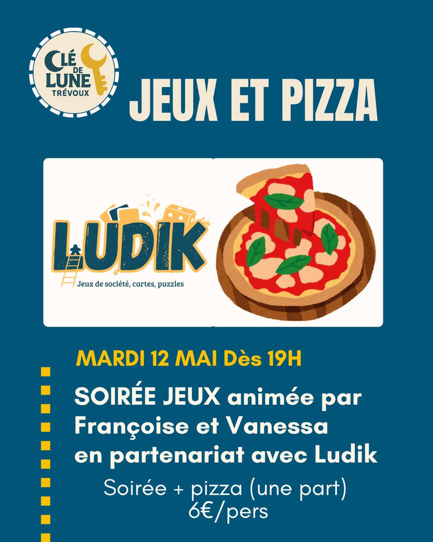 jeux et pizza