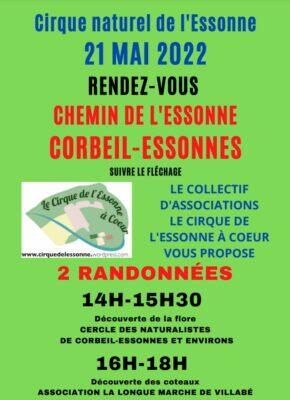 randonnée chemin de l'essonne