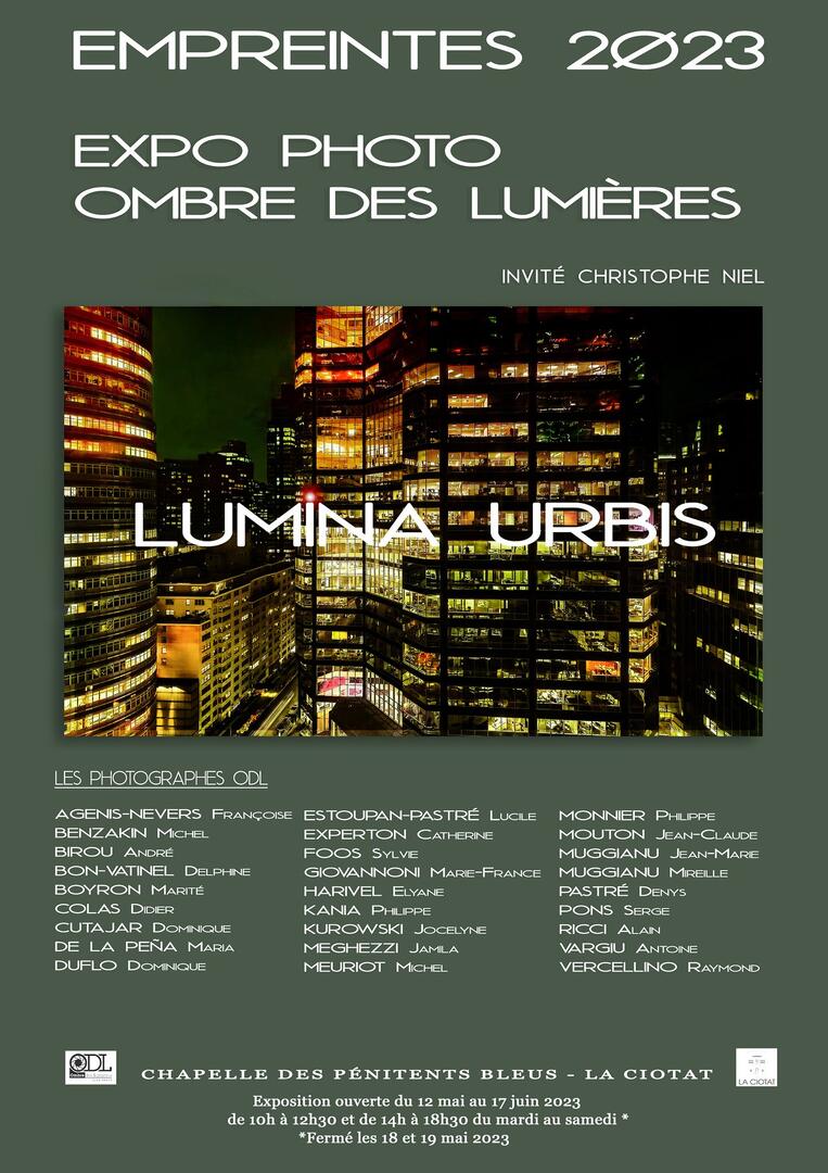 Exposition Empreintes 2023 Lumina Urbis