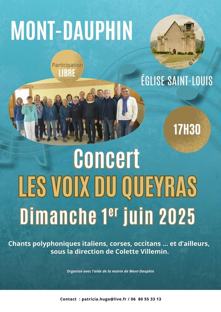 Concert les voix du Queyras_Mont-Dauphin