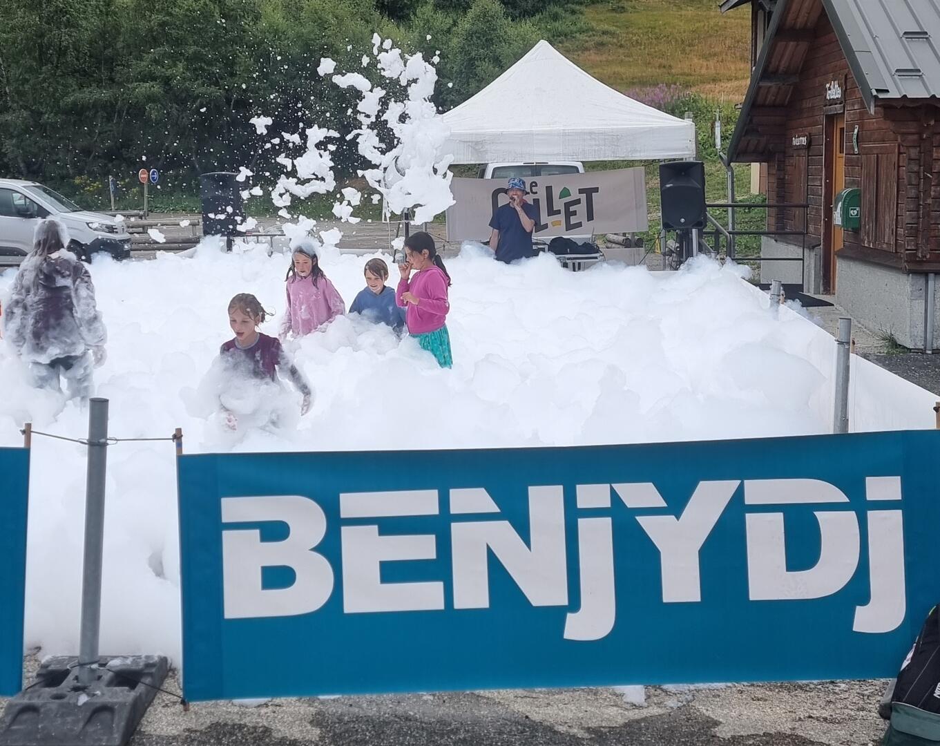 KiDi MOUSSE PARTY avec BENjYDj au Collet_Le Collet