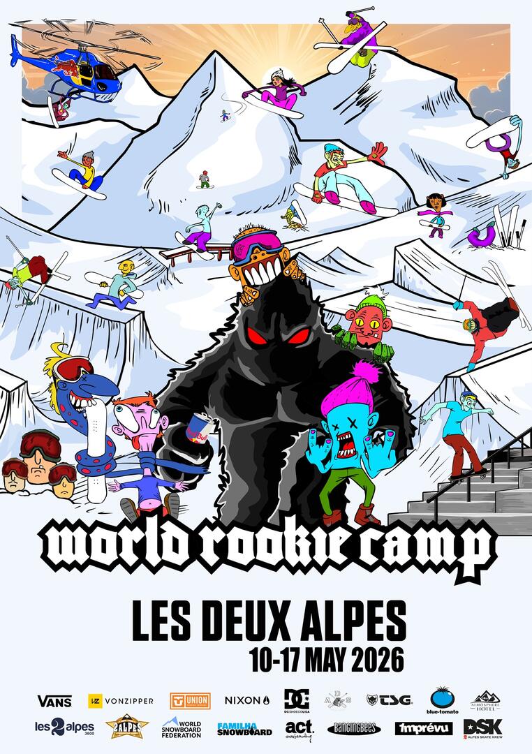 SPRING ROOKIE CAMP by World Rookie tour_Les Deux Alpes