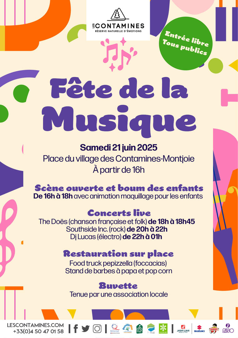 Fête de la musique aux Contamines !_Les Contamines-Montjoie