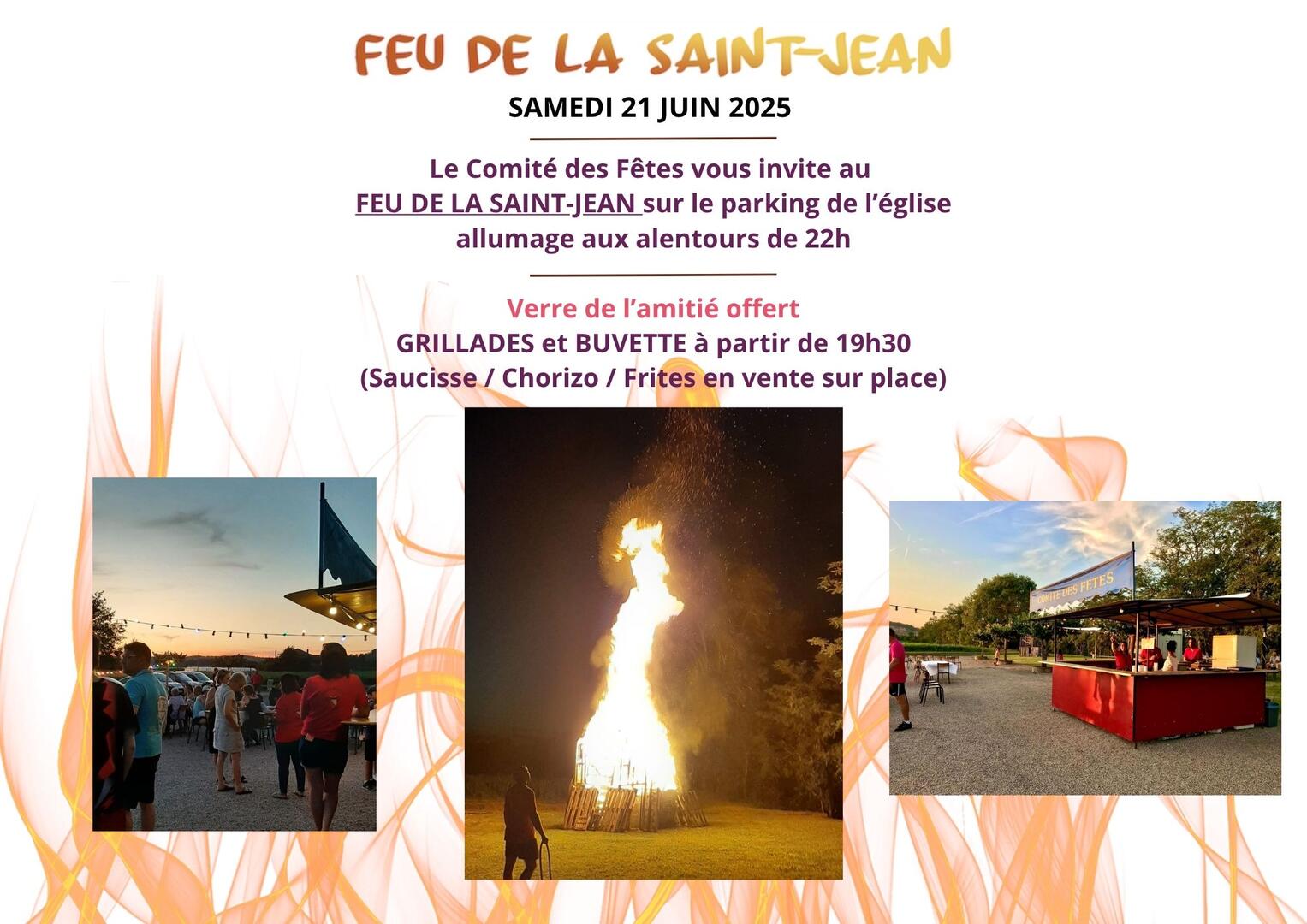 Feu de la Saint-Jean aux Barthes_Les Barthes