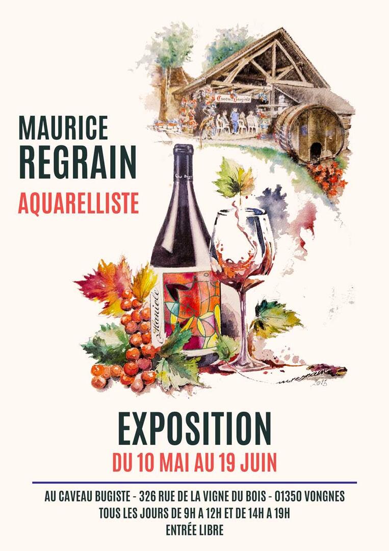 Exposition au Caveau Bugiste