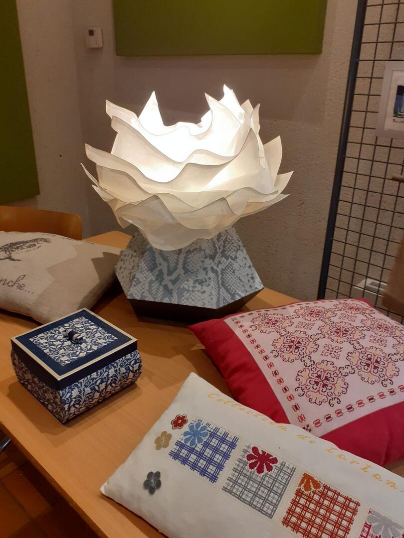 Exposition-vente : Broderie cartonnage
