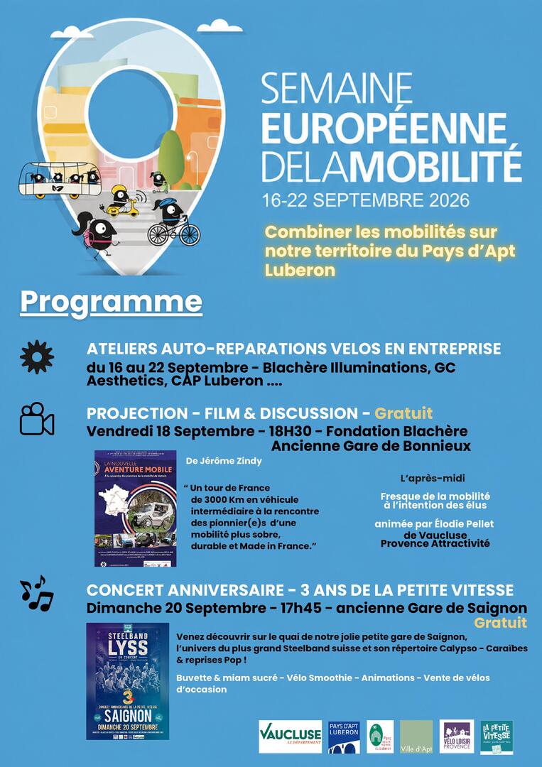 Semaine Européenne de la mobilité_Apt