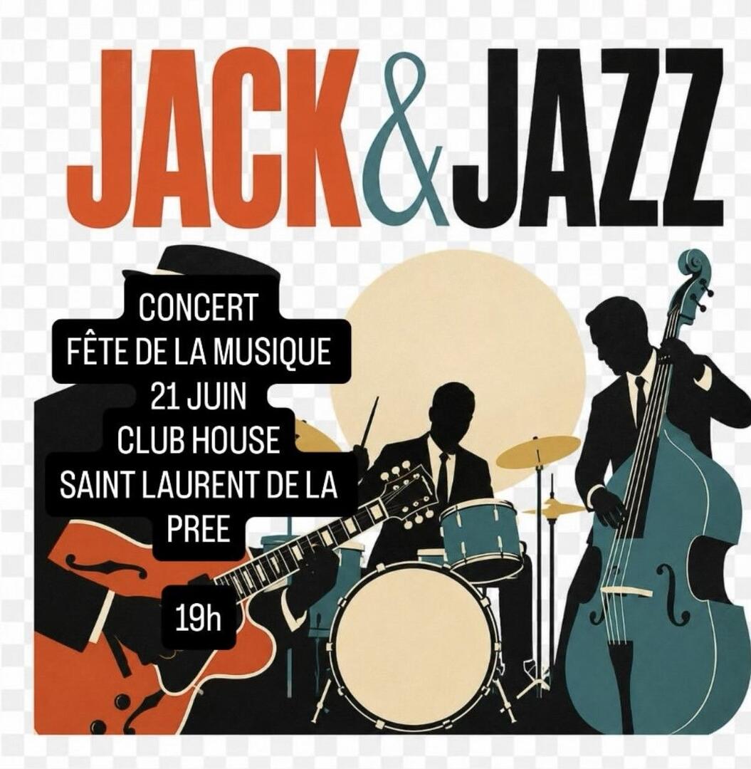 Concert : Jack and jazz_Saint-Laurent-de-la-Prée