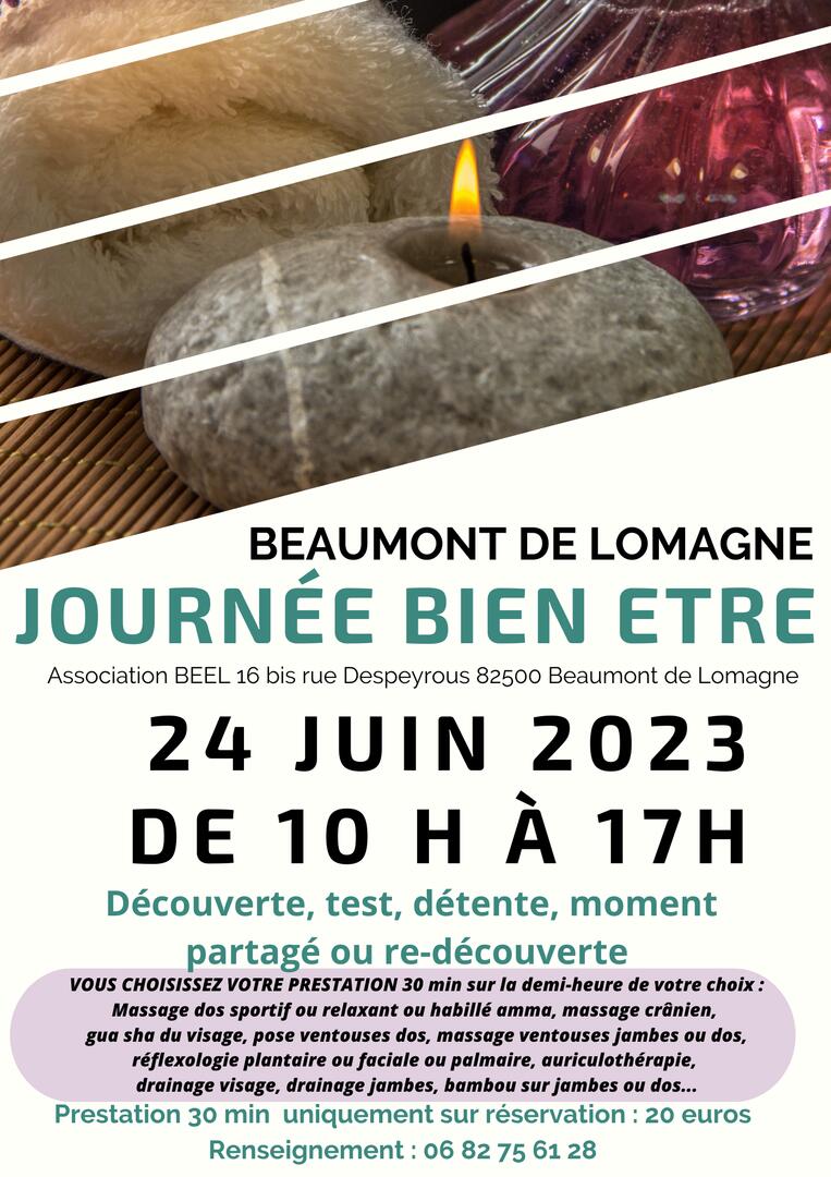 Journée Bien être en Lomagne - Juin 2023