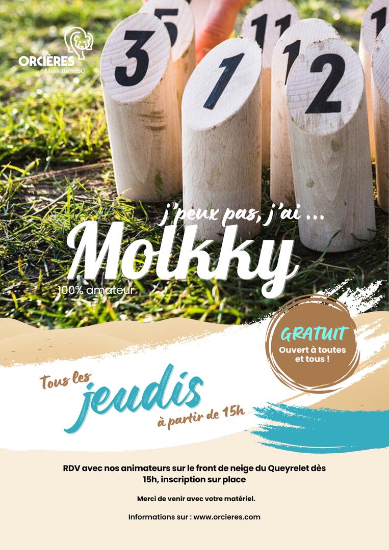 Tournoi de pétanque et de molkky !_Orcières