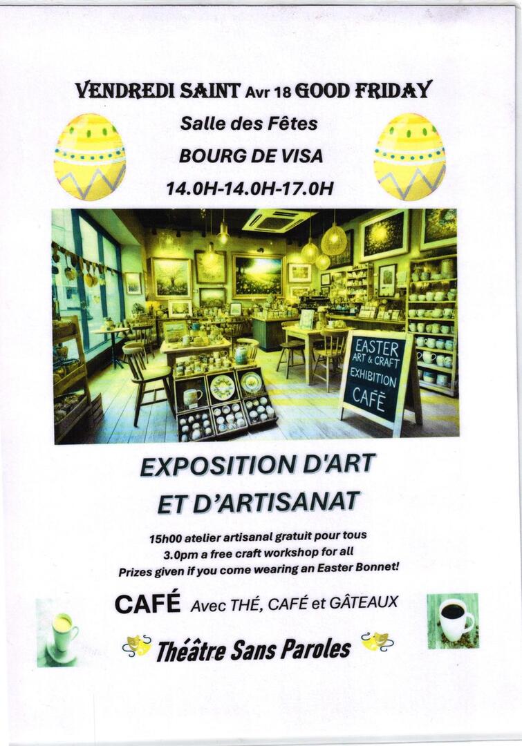 Exposition d'art et d'artisanat_Bourg-de-Visa