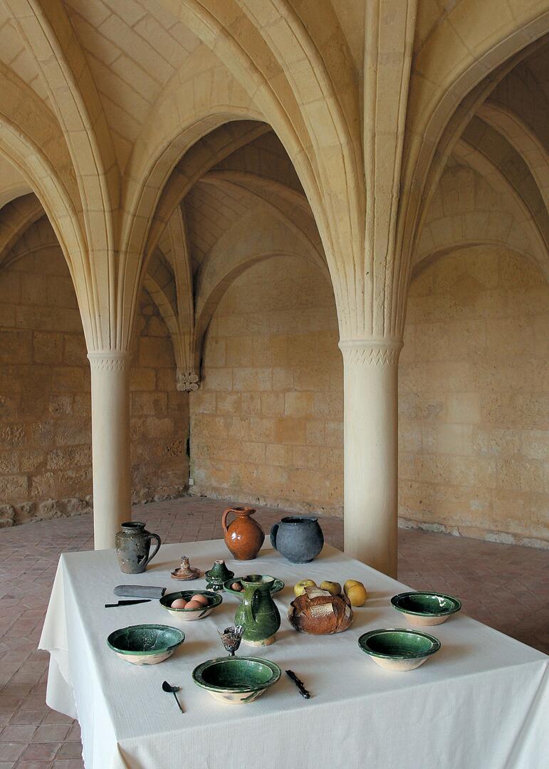 Visite guidée de l'expositon : À la table des moines !_Trizay