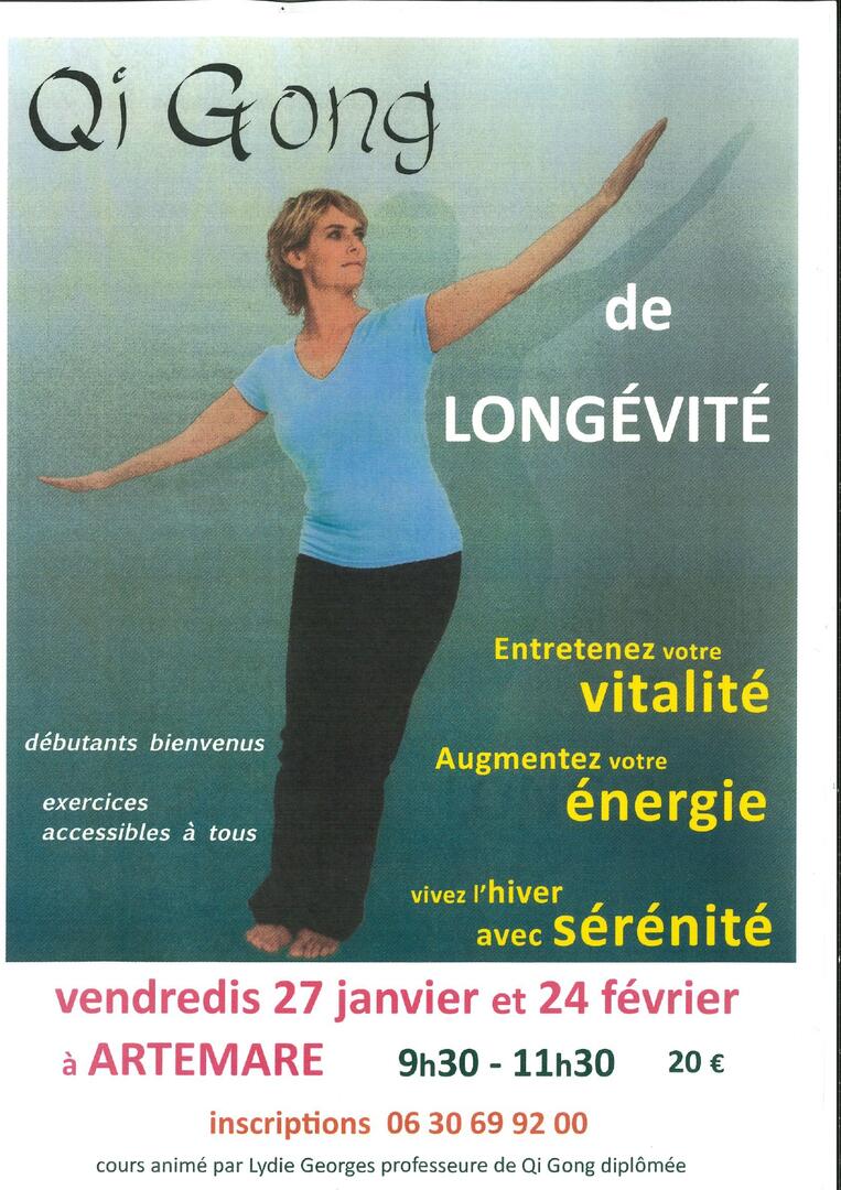 Cours de Qi Gong à Artemare