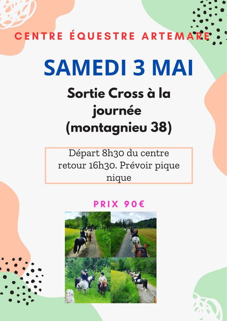 Sortie cross à la journée à Artemare