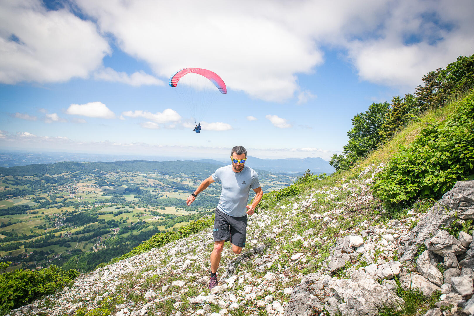 Le trail du chamois à Nances