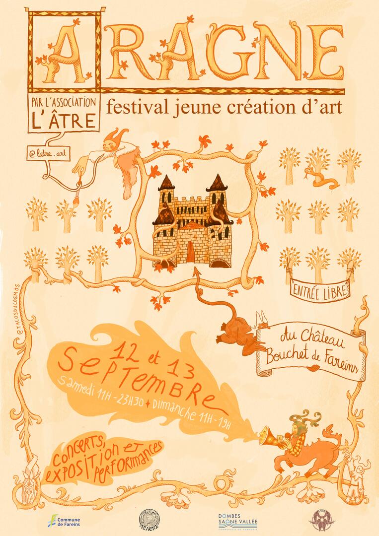 Festival Aragne au château Bouchet_Fareins