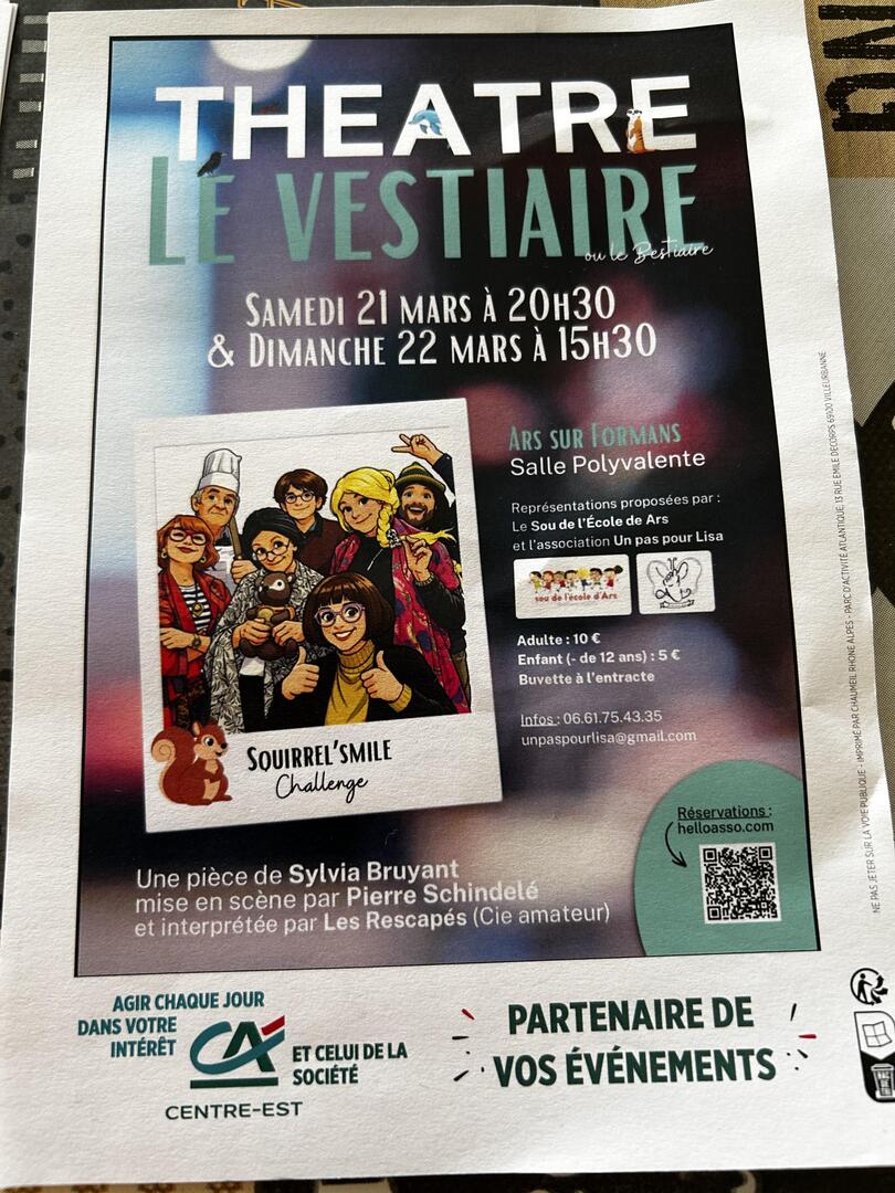 Théâtre Le Vestiaire