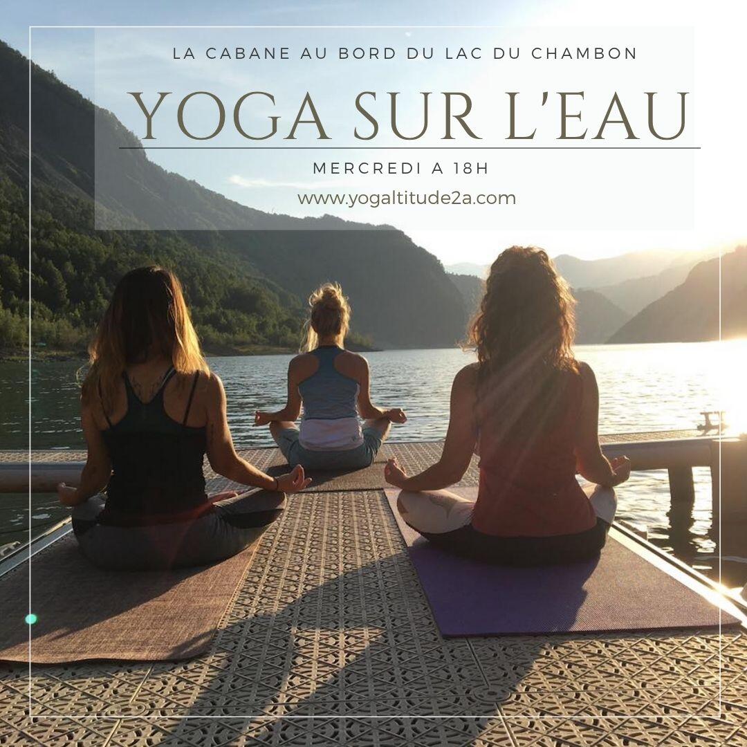 Yoga sur l'eau_Les Deux Alpes