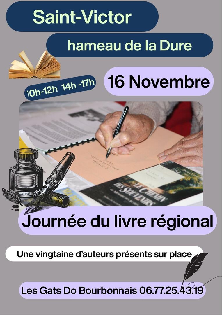 Salon du Livre Régional_Saint-Victor
