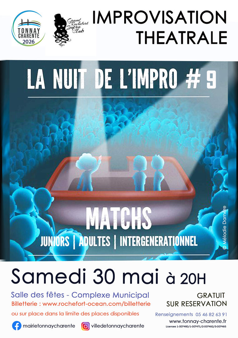 La Nuit de l'Impro #9_Tonnay-Charente