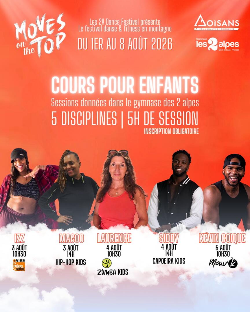Moves on the top - cours pour enfant_Les Deux Alpes